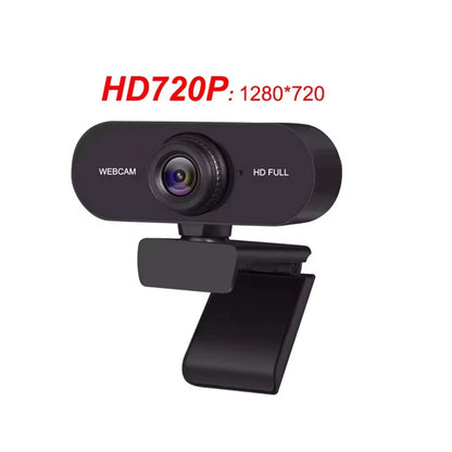2K/1080P/720P/480P HD Webcam – Mini USB Camera voor Laptop & Desktop