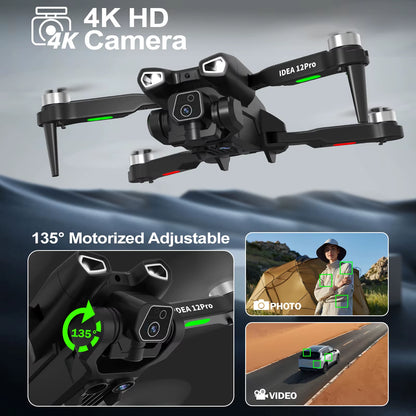 Idea12Pro Drone – 4K Camera Quadcopter