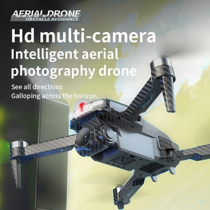 Aerial Drone 2025 C13S Pro GPS Drone 4K UHD EIS Camera 5G Wifi FPV Brushless Motors Optical Flow Obstacle Avoidance Auto Return 360° Stunt Roll Easy Play One Click Automatic Two Batteries