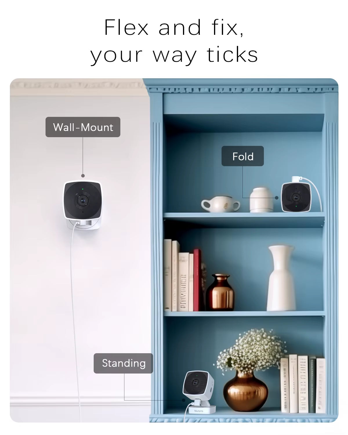 5/2.4GHz Wifi Baby & Huisdier Camera – Slimme 2K Beveiliging voor Thuis