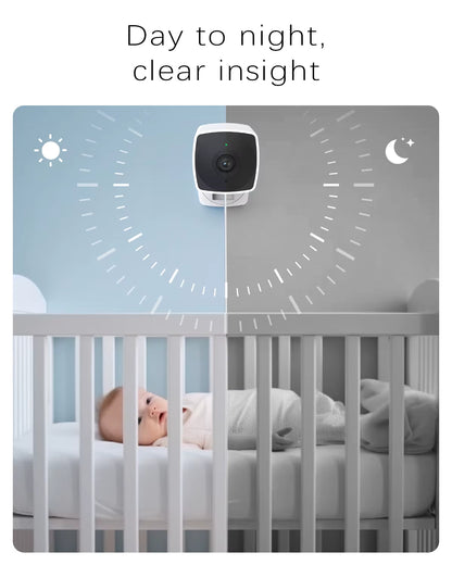 5/2.4GHz Wifi Baby & Huisdier Camera – Slimme 2K Beveiliging voor Thuis