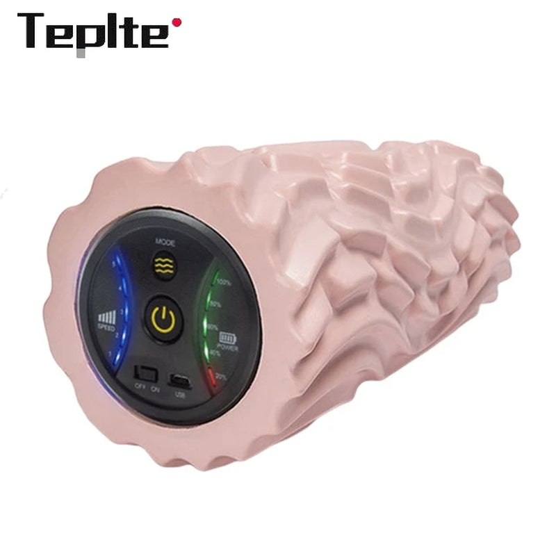 Elektrische Massage Roller - 4 snelheden, USB-oplaadbaar