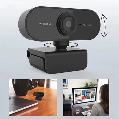 2K/1080P/720P/480P HD Webcam – Mini USB Camera voor Laptop & Desktop