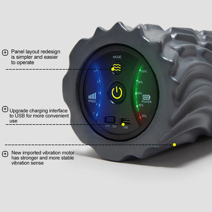 Elektrische Massage Roller - 4 snelheden, USB-oplaadbaar