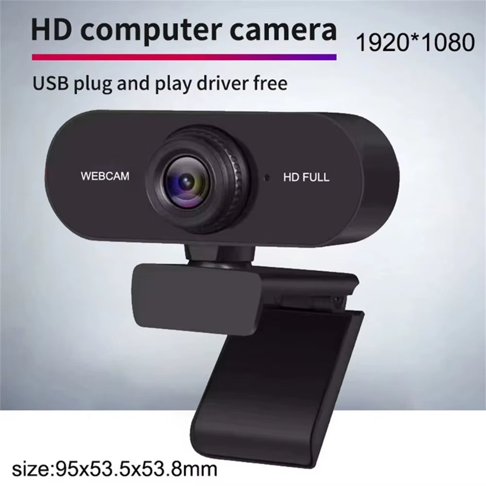 2K/1080P/720P/480P HD Webcam – Mini USB Camera voor Laptop & Desktop