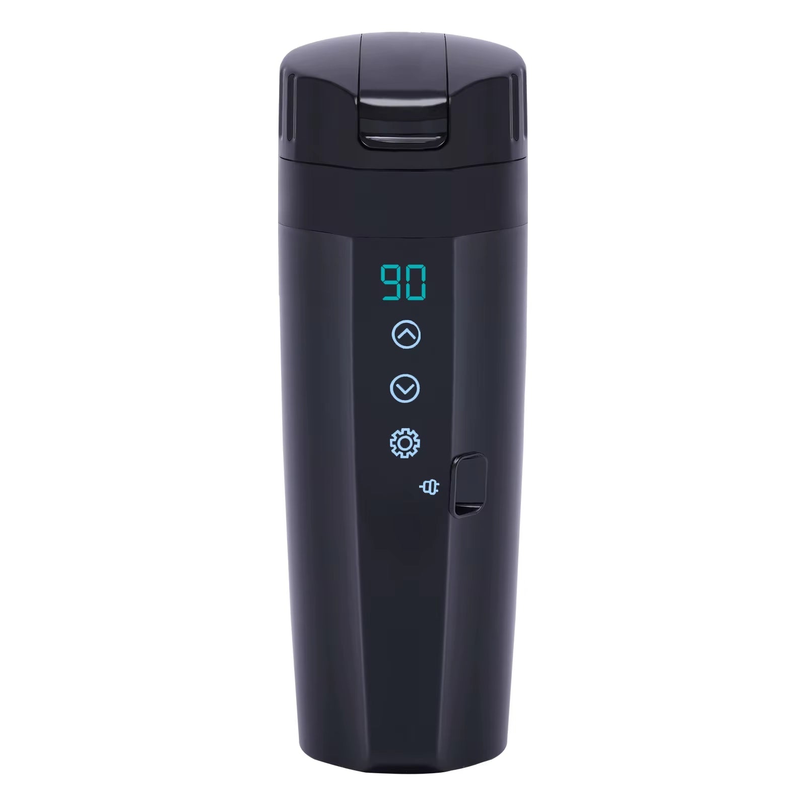 12V/24V Elektrische Thermoskan voor Auto – 350 ml met Digitale Temperatuurdisplay