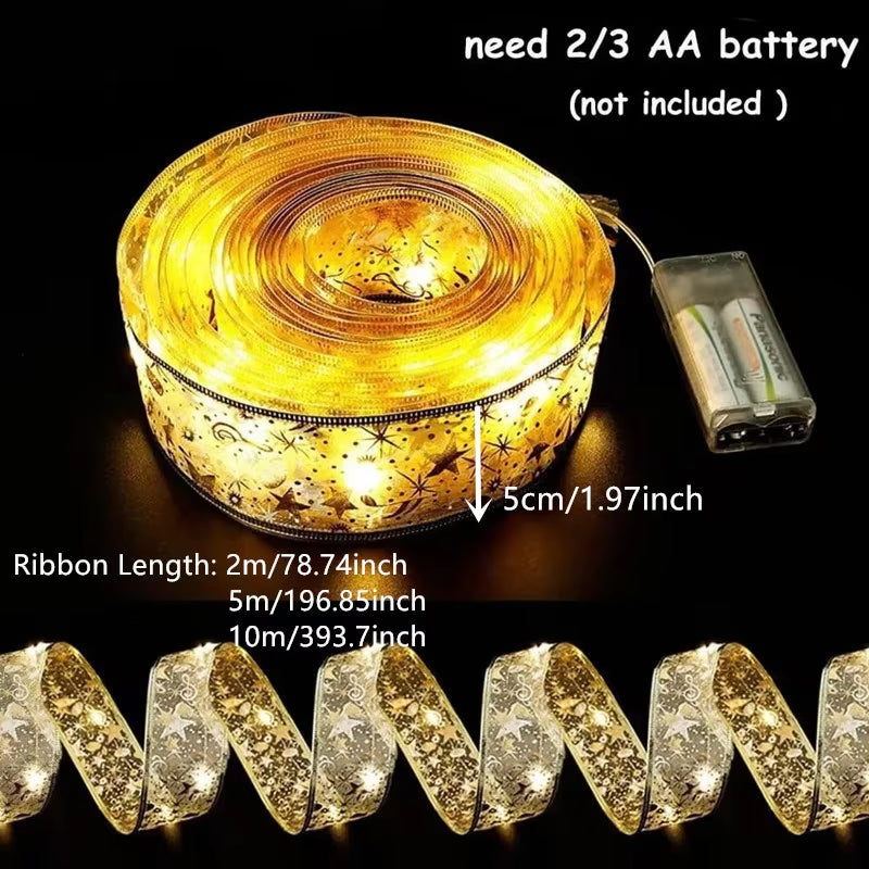 LED Kerstlint – Verlichte Strik- & Slingerdecoratie (2M / 5M / 10M)