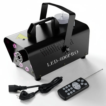 LED-600PRO Rookmachine met Afstandsbediening