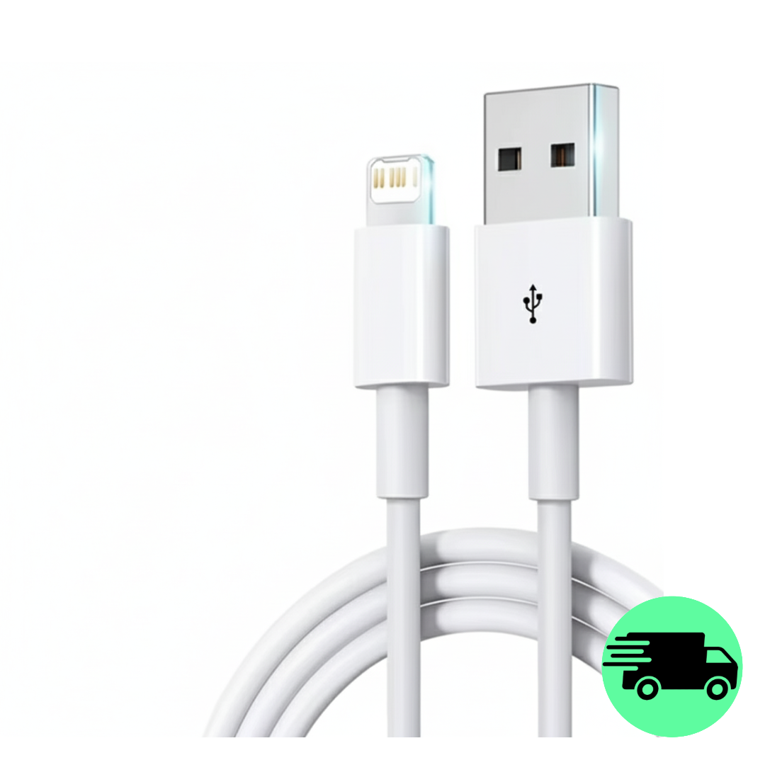35W Snel Opladen USB-A naar Lightning Kabel – 2 Meter (Geschikt voor iPhone 7 t/m 14)