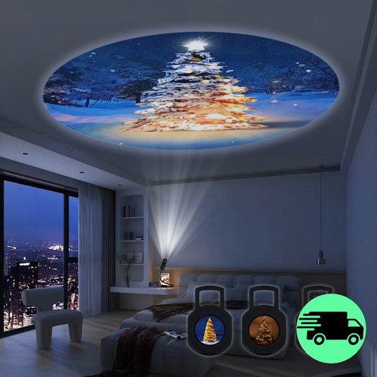 Kerstboom Projectielicht