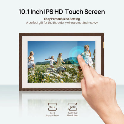 10,1 Inch Digitale Fotolijst – Slimme Wifi Photo Frame met 32GB Opslag