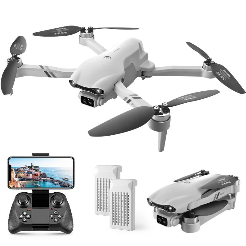 Aerial Drone 2025 C13S Pro GPS Drone 4K UHD EIS Camera 5G Wifi FPV Brushless Motors Optical Flow Obstacle Avoidance Auto Return 360° Stunt Roll Easy Play One Click Automatic Two Batteries