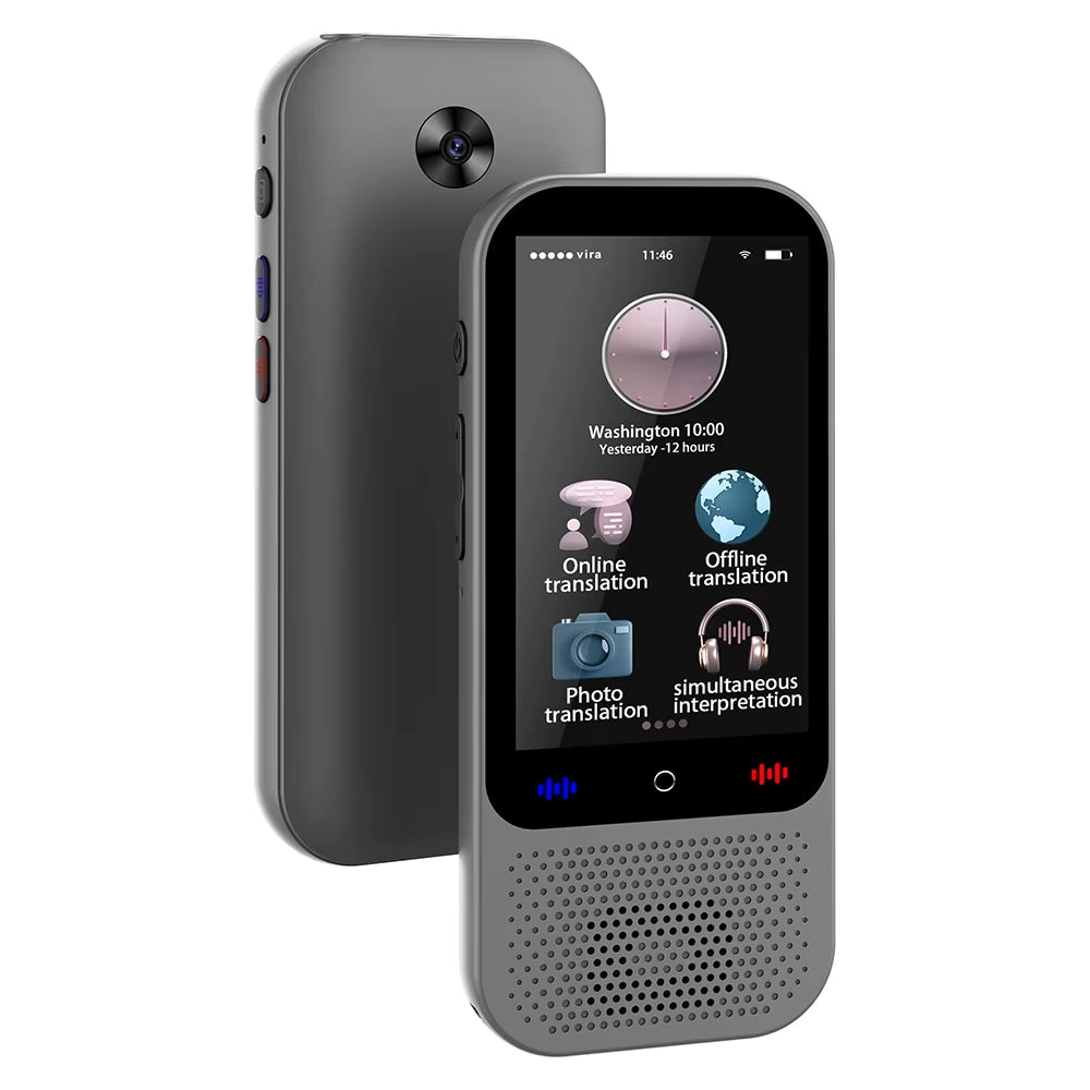 S80 PRO Portable Language Translator Device 138 Languages Voice Translating 16 Offline Translation Support Voice Video Recording