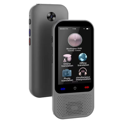 S80 PRO Portable Language Translator Device 138 Languages Voice Translating 16 Offline Translation Support Voice Video Recording