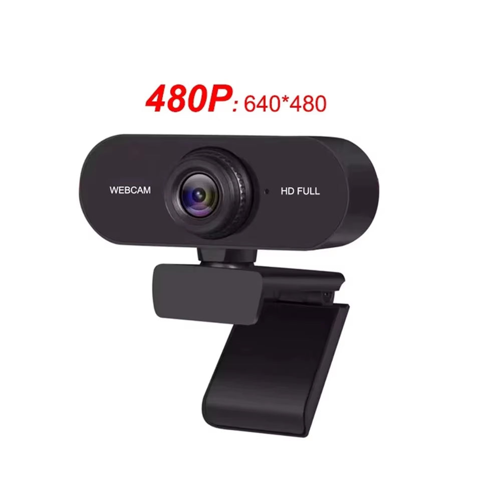 2K/1080P/720P/480P HD Webcam – Mini USB Camera voor Laptop & Desktop
